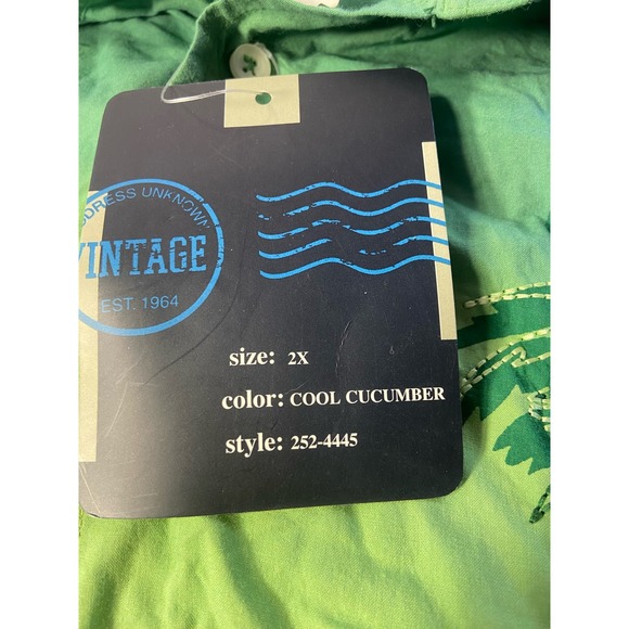 Address Unknown Ombré embroidered shirt. - Picture 9 of 9